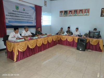 LPJ APBDesa TA 2025